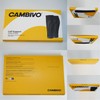 CAMBIVO 3 Pairs Calf Compression Sleeve for Men and Women,