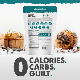 So Nourished Monk Fruit Sweetener with Allulose Granular - 1:1 Sugar Substitute, Keto - 0 Calorie, 0 Net Carb, Non-GMO (1 lb / 16 oz)