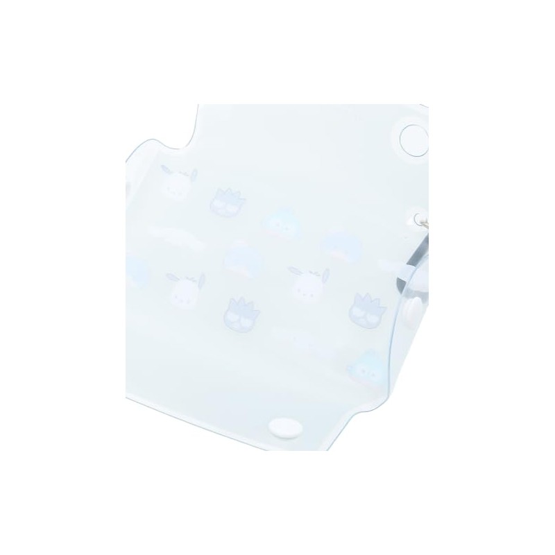 Sanrio Sanrio0055 Clear Multi Case, Small Size, with Carabiner, Small