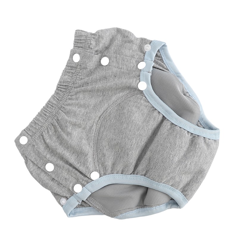 Adult Cloth Diaper Underwear Pure Cotton Washable Leak Proof Incontinence