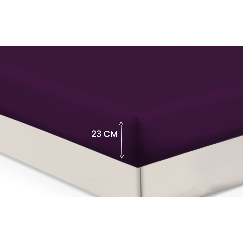 Sapphire Collection Fitted Sheet Non Iron Percale 180 Thread Count