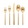 Cambridge 500325S7B Kenton Gold Sand 5-Piece Place Setting