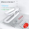 Volue 4 Pieces 1 Set 12 Eggs Rolldown Egg Dispenser