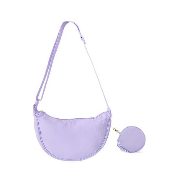 Konxi Crescent Bag for Women, Crossbody Dumpling Bag Women's Nylon