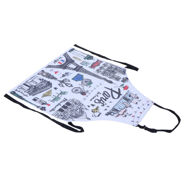 Multifunction Work Apron Adjustable Sleeveless Apron for Garden Cleaning Restaurant