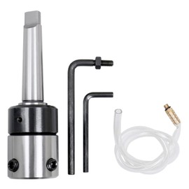 Accusize Industrial Tools Annular Cutter Arbor, Mt3 to 1-1/4'' Weldon Shank with Coolant System for Drill-Use Annular Cutters, Mc10-0332