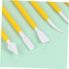 Gadpiparty 3 Sets Clay Sculpting Tools Plastic Pottery Carving Shaping