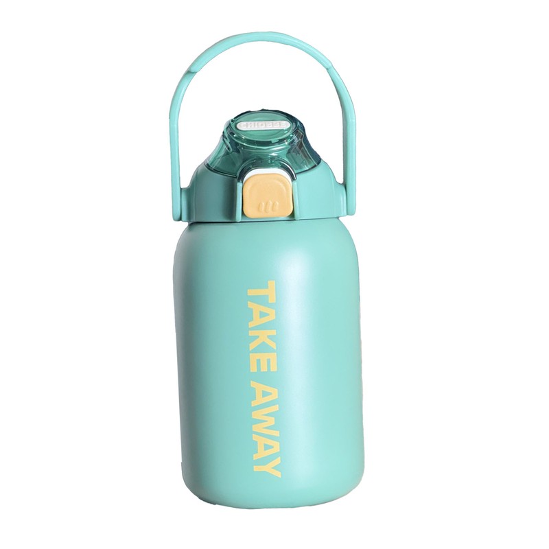 850ml Insulated Water Bottle Large Capacity with Bounce Cap Straw