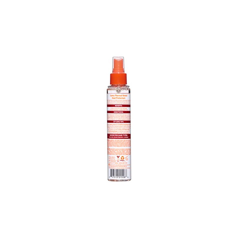CANTU - Protector térmico manteca de karité, 5.1 onzas líquidas