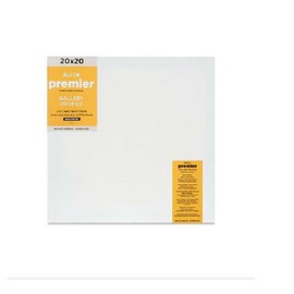 Blick Premier Stretched Cotton Canvas - Gallery Profile, Back-Stapled, 20" x 20"