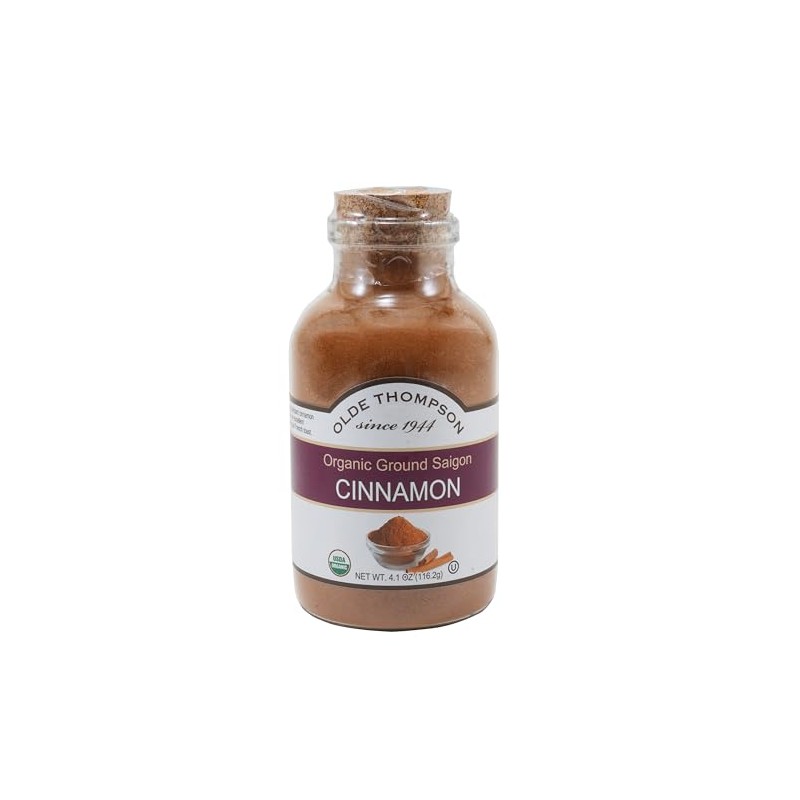 Olde Thompson Organic Saigon Cinnamon, 4.1 Ounce