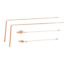 Brass Dowsing Rod, Professional Dowsing Rods, Copper Rods for Geobiology, Radiesthesia Pack