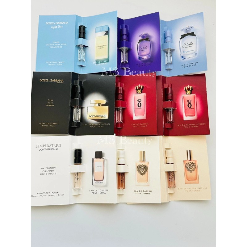 Dolce&Gabbana Dolce & Gabbana Cologne Collection For Women Sample Spray