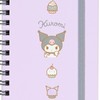 Sanrio 430897 Slim Ring Notebook, Chromi, Elastic Band Included
