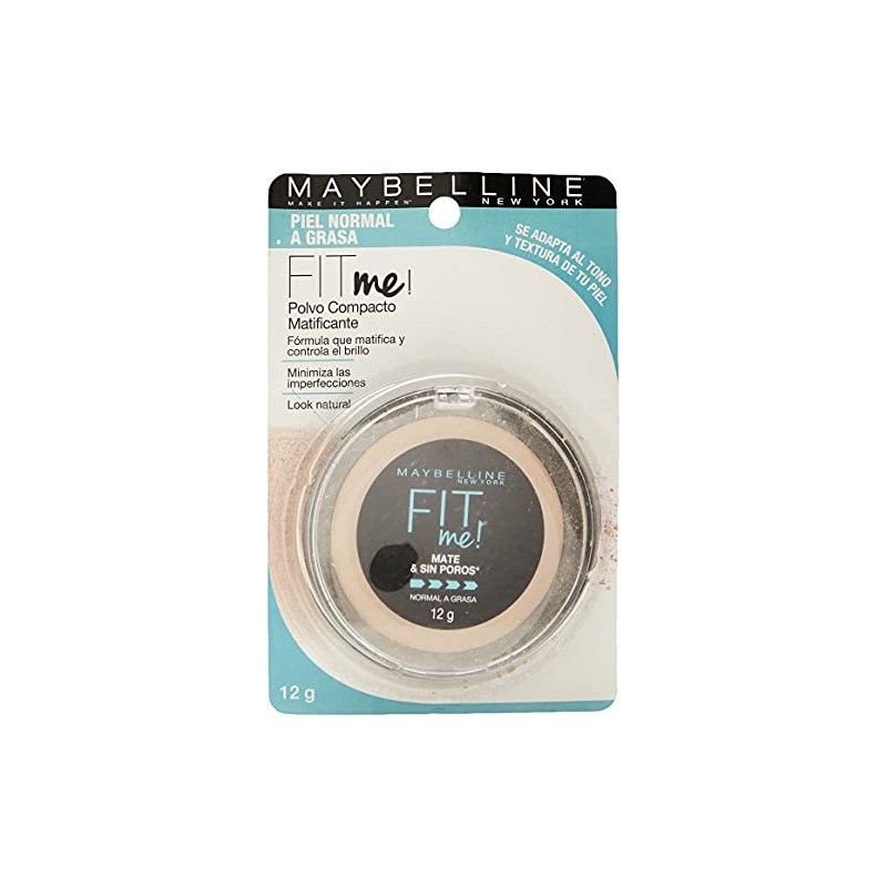 Maybelline Base de Maquillaje en Polvo Fit Me Matte &