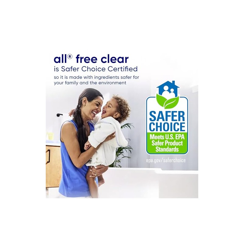 all free clear, Original, Liquid Laundry Detergent for Sensitive Skin,