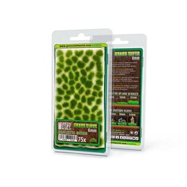 Green Stuff World Static Grass Tufts 6 mm - Realistic Green - 10669