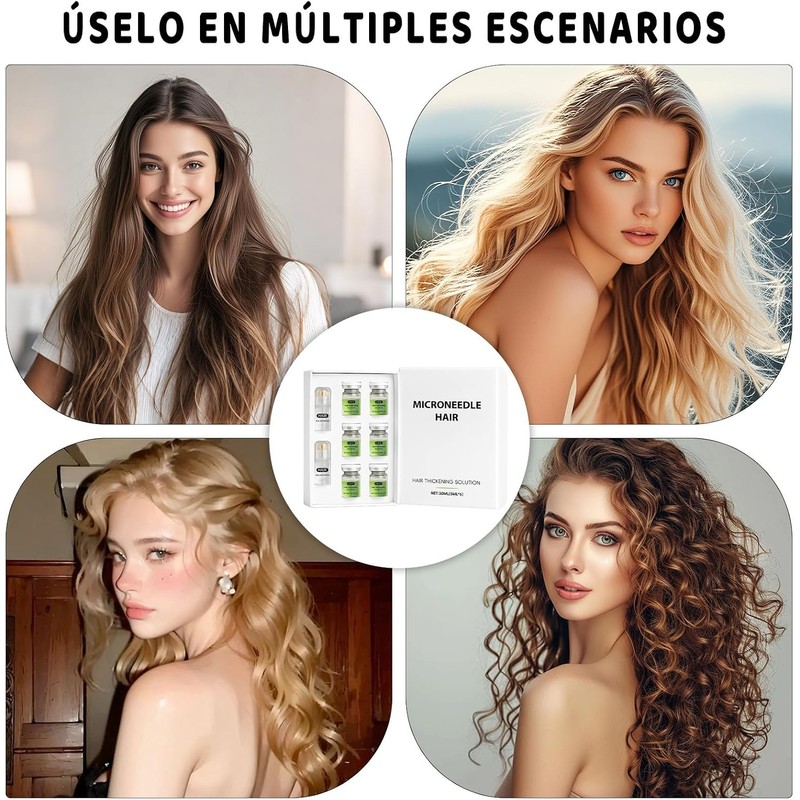 Sérum Para El Crecimiento Del Cabello, Hair Regrowth System, Suero