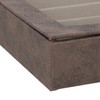Relaxdays Leather Look Velvet Jewellery Box with Window H 5