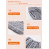 Fhniepan Pajamas for Men Set Fluffy Coral Fleece Long Sleeve