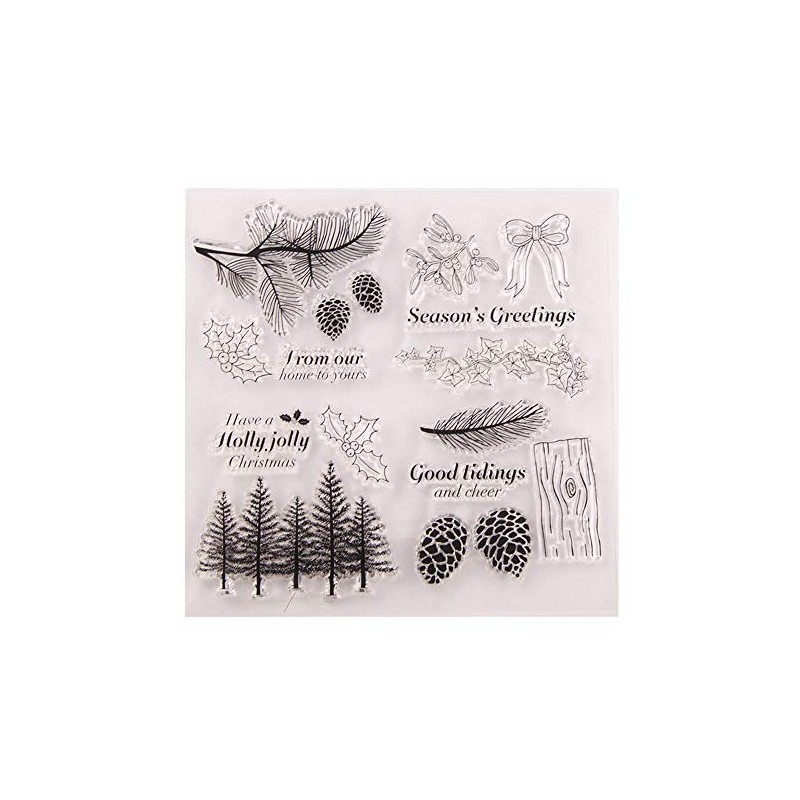 Clear Stamps for Greeting Cards, Decoration and Scrapbooking
