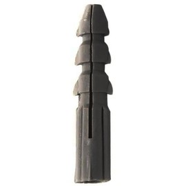 Taquetes de Plástico Tipo Arpón, HarpoonPlas, MXHOS-002, 100Pzs. Medida 1/4"", 6.3mm, Material: Nylon Reforzado.