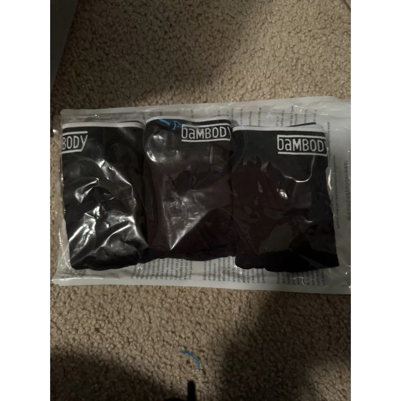 Bambody period Hipster Underwear 3 Pack Brand New Size 5