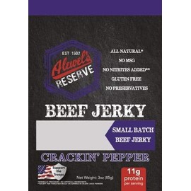 Alewel's Reserve Beef Jerky Crackin' Pepper