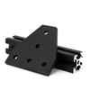 BLCCLOY 8 Sets 1010 Aluminum Extrusion T Slot Corner Bracket