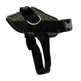 ShawnCo Essential Dog Harness, No-Pull Pet Vest with 3 Leash Clips, No Choke, Reflective, Adjustable and Padded, for Easy Walking and Training for Small, Medium and Large Dogs (Military Camo, XS)