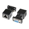 DTECH 2 Pack RS232 RJ45 Converter Serial Adapter DB9 D-Sub