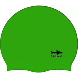escualo Gorra para Natacion Unisex Modelo Adulto (Silicon) Impermeable, Unitalla, Color Verde