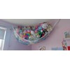 Jumbo Toy Hammock, Powkoo Extra Large Toy Hammock Storage Net