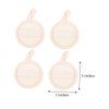 Ipetboom 4pcs Microfibre Face Cloth Makeup Sponges Cotton Rounds for