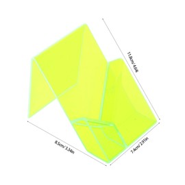 iplusmile Car Speaker Stand Vibration Damping Display for Speakers Monitors Lightweight Plastic Design for Car Use Yellow