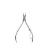 Mundial 735-PR Professional Precision Cuticle Nipper Half Jaw in Stainless
