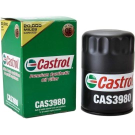 Castrol CAS3980 20,000 Mile Premium Synthetic Oil Filter
