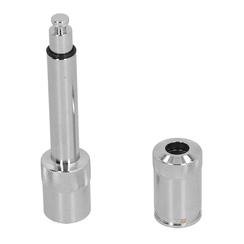 Barbell-Style Hitch Pin Anti-Theft Tow Receiver Locking Coupler with 2