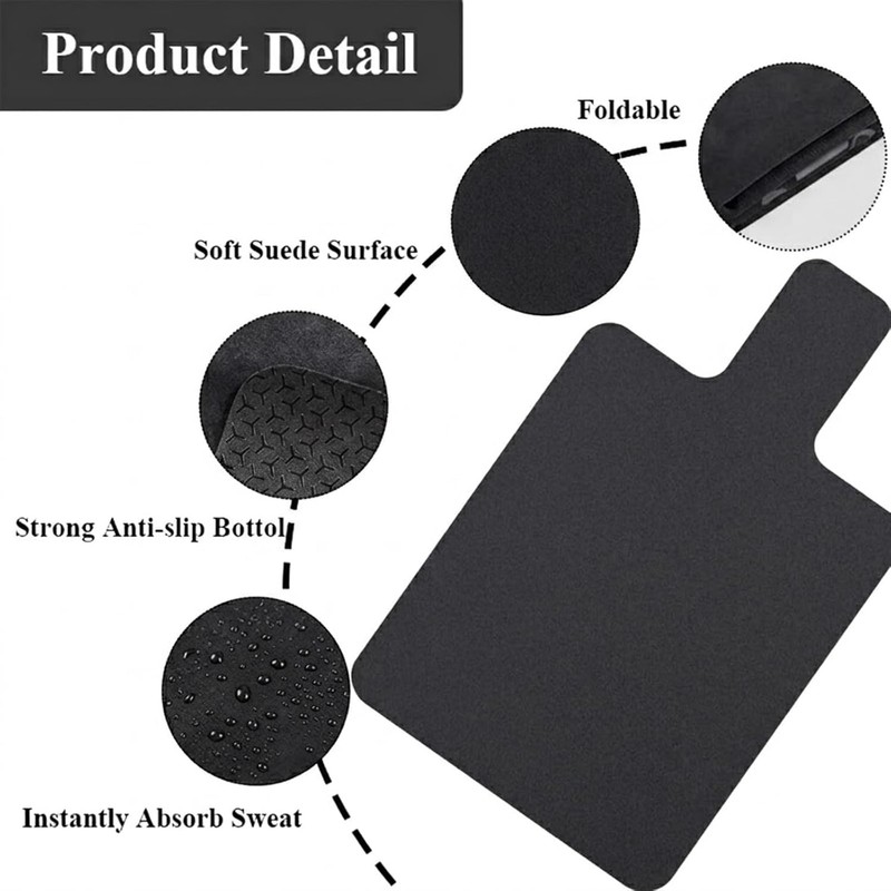 QCWN Non-Slip Pilates Reformer Mat Cover, 39" x 24" Pilates