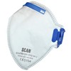 Scan SCAPPEP2FF FFP2 Fold Flat Disposable Masks Pack of 3