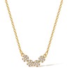 SEPTBIEN 18K Gold Plated Double Layer Necklace Set for Women