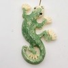 Gecko Hand Carved Water Buffalo Bone Bead 10753 for Jewelry