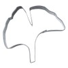 Staedter Stainless Steel Ginkgoblatt Cookie Cutter, Silver, 6.5 cm