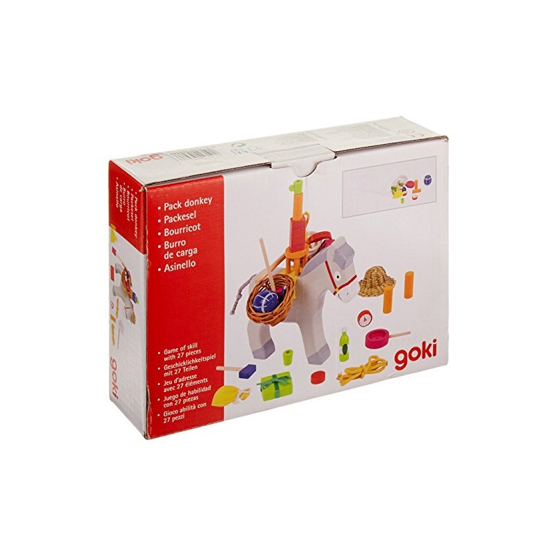 Pack donkey. Game of skill