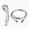PVC hose set in all-chrome shower/anti-scale faucet bathroom pvc hose 1.5m set