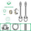 Gtwinsone 2 Pezzi Gancio da Soffitto Heavy Duty capacità 680kg