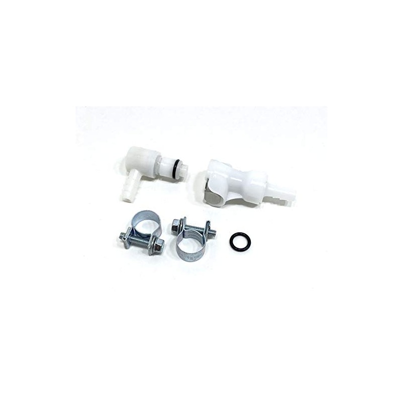 Quick Disconnect Coupling 90 Degree Elbow Gas Fuel Line Supply