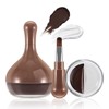 AFGHOUZ Cream Eyebrow Duo Kit, Brow Powder and Eyeliner Gel,