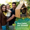 TWOCOZY Bird House - Hanging Bird Feeder [Stress-Free Cleaning] Weatherproof