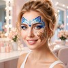 56pcs Face Paint Stencils, Reusable Body Facial Painting Templates